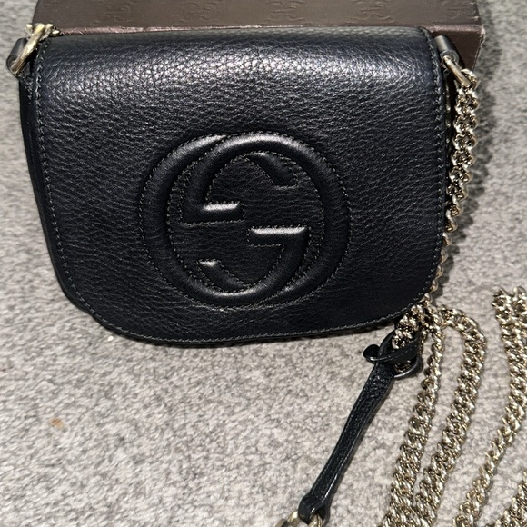 AUTHENTIC GUCCI SIDEBAG - Picture 2 of 4